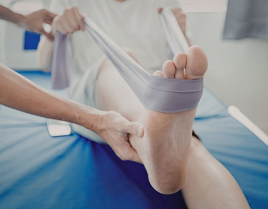 physical therapy for heel and foot pain